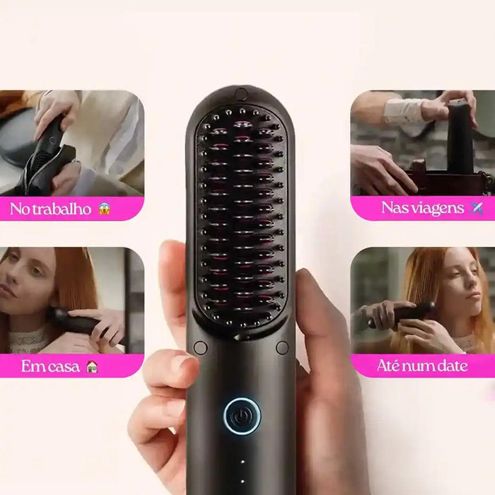 FlashLiss – A Escova Alisadora Rápida e Portátil para Cabelos Perfeitos