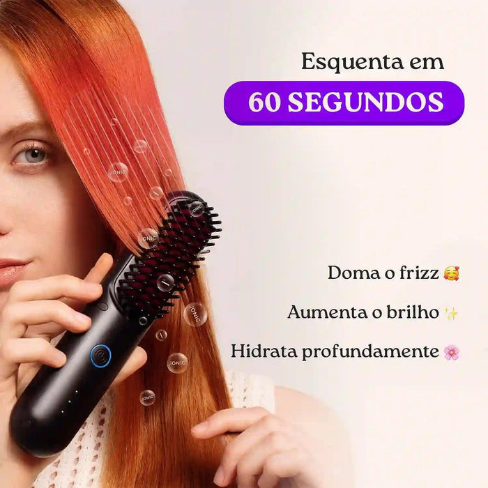 FlashLiss – A Escova Alisadora Rápida e Portátil para Cabelos Perfeitos