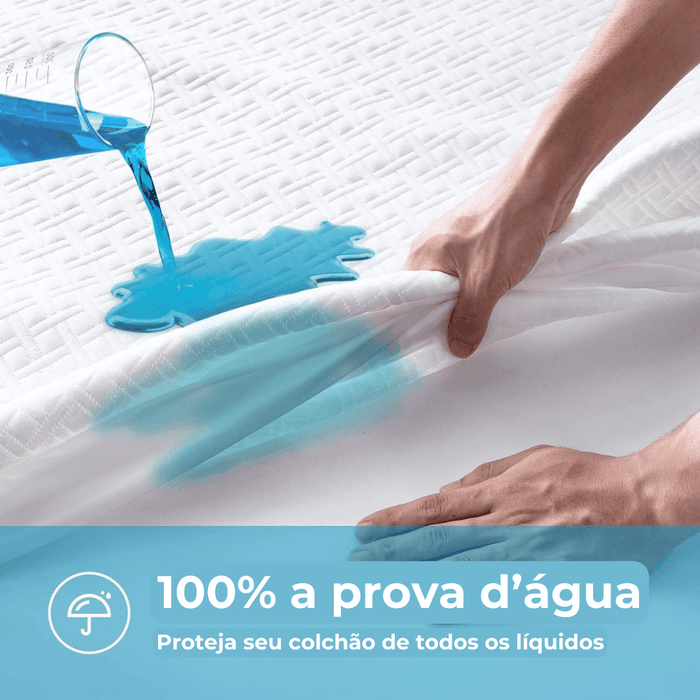 Impermeáx Ultra Conforto – Capa de Colchão + Fronha Impermeável com Proteção Total [COMPRE 1 LEVE 2 ]