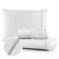 Conjunto de Cama 3 Peças Cinza – Lençol com Fronhas para Solteiro, Casal, Queen e King