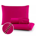 Conjunto de Cama 3 Peças Cinza – Lençol com Fronhas para Solteiro, Casal, Queen e King
