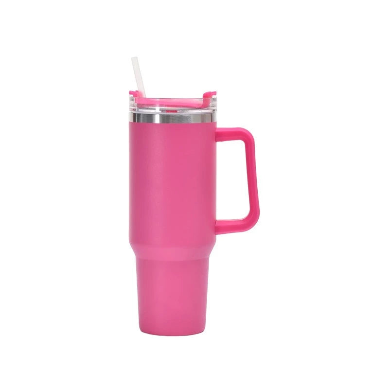 Copo Térmico Inox 1200ml – COMPRE 1, LEVE 2! Tampa + Canudo | Parede Dupla Premium