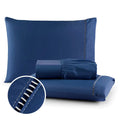 Conjunto de Cama 3 Peças Cinza – Lençol com Fronhas para Solteiro, Casal, Queen e King