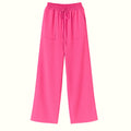 Calça Pantalona Feminina Plus Size com Bolso – Cintura Alta em Tecido Duna (P ao EGG)
