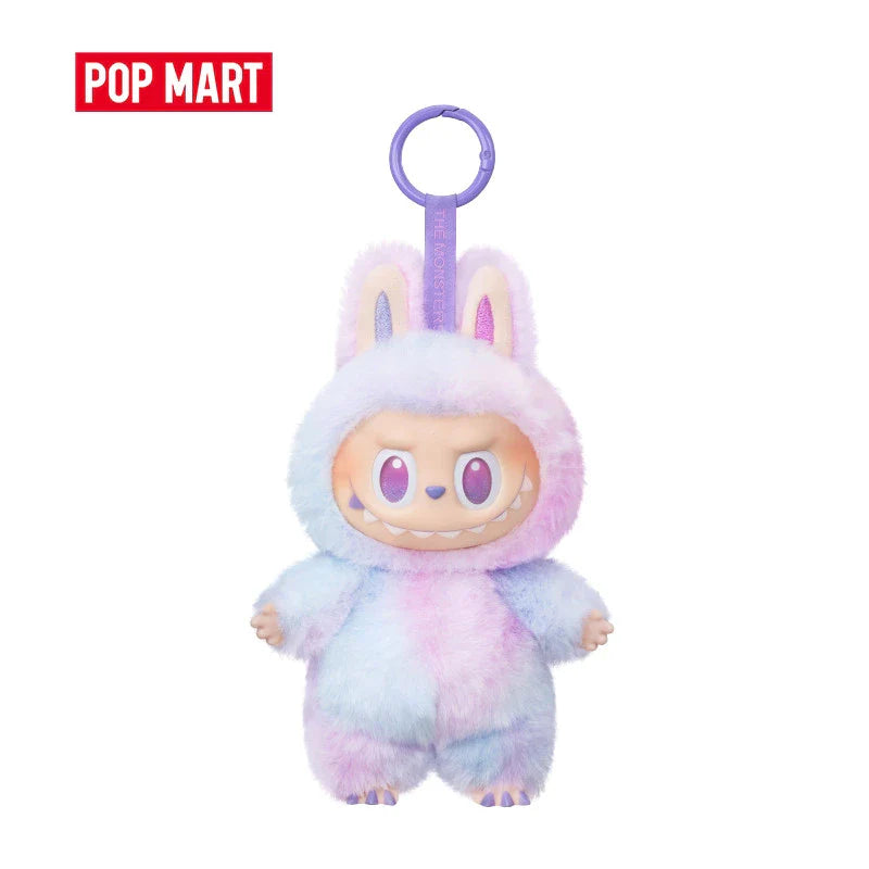 Kit 3 Labubu Original POP MART – Chaveiro de Pelúcia Colecionável Série MONSTERS Energia