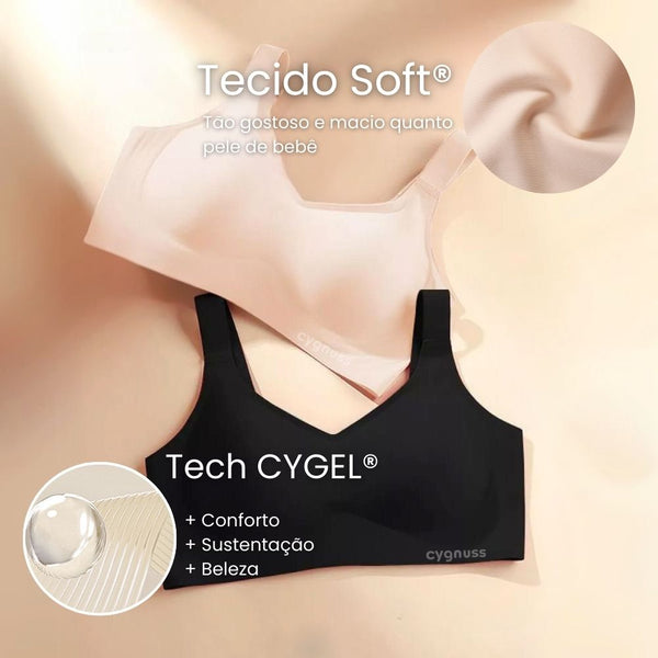 KIT 3  Sutiã Conforto Premium Reforçado - Sustentação