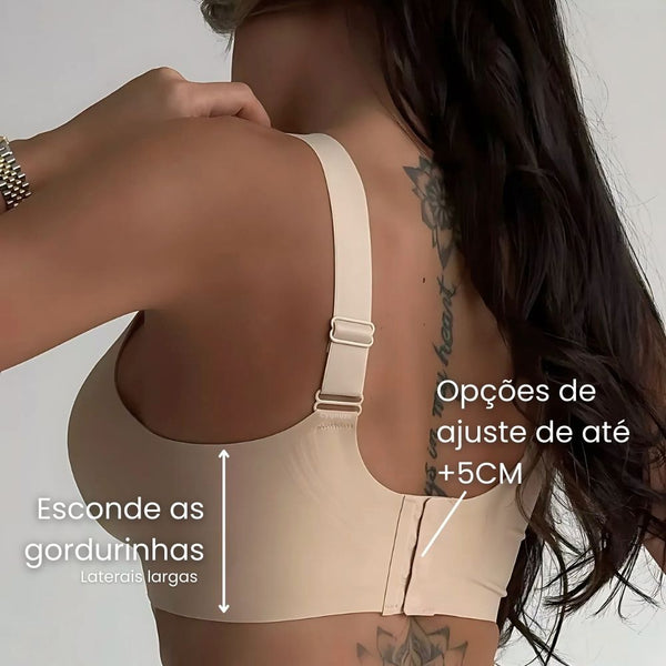 KIT 3  Sutiã Conforto Premium Reforçado - Sustentação
